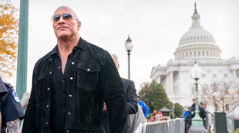 Dwayne ‘The Rock’ Johnson Sits Down with U.S. Senators On Capitol Hill