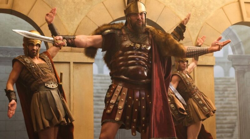 Jason Momoa Transforms Into Rapping Gladiator While Spoofing Roman Empire TikTok Trend on ‘SNL’: Watch