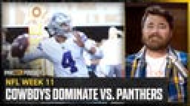 Dak Prescott, Cowboys DOMINATE vs. Bryce Young, Panthers