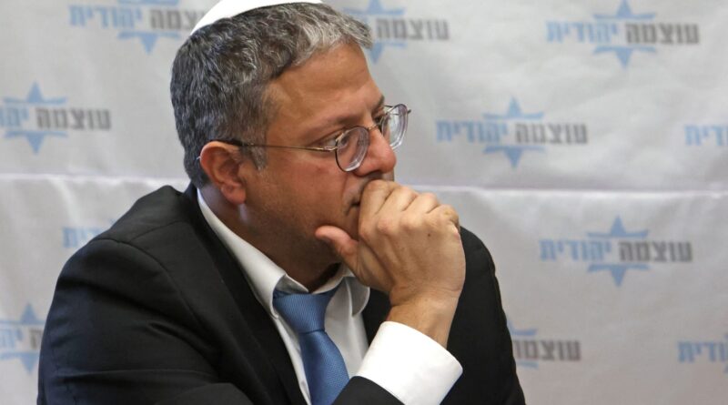 Israel’s national security minister wanrs prisoner exchange deal will bring ‘disaster’