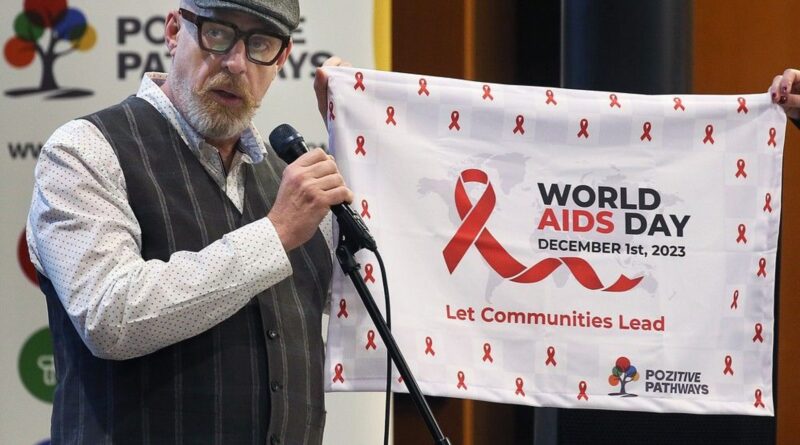 World AIDS Day vigil and flag raising in Windsor honours those lost