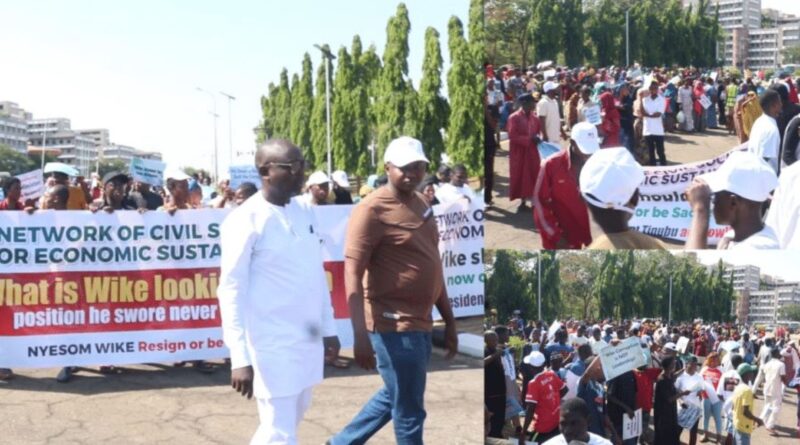 Protesters Storm National Assembly, Seek Wike’s Resignation