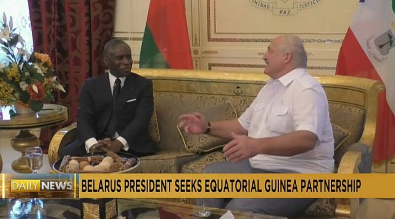 Belarus and Equatorial Guinea sign agreements and Minsk seeks allies