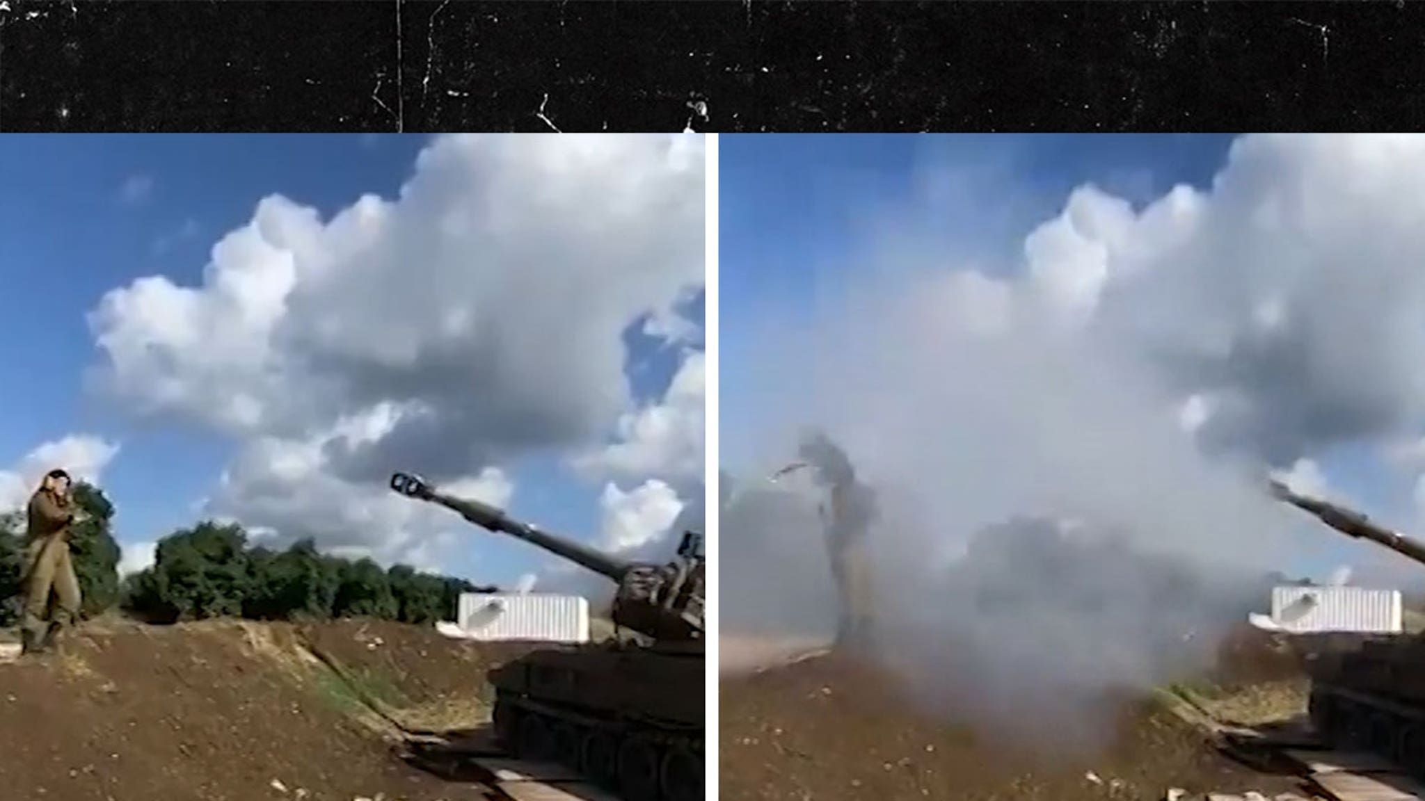 IDF Investigating Video of Soldier Standing In Front of Tank as It Opens Fire IDF Investigating Video of Soldier Standing In Front of Tank as It Opens Fire
