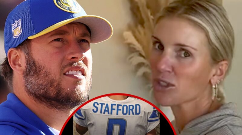 Matthew Stafford’s Wife Claps Back At Lions Fan Organizing Jersey Ban