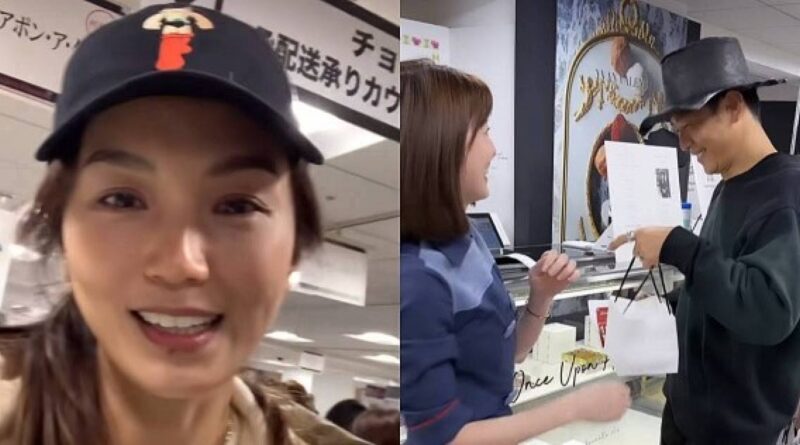 ‘What a coincidence’: Joanne Peh and Qi Yuwu support Jeanette Aw’s patisserie pop-up while holidaying in Japan, Entertainment News