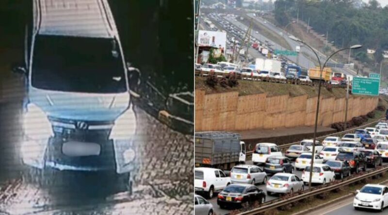 CCTV Exposes Vehicle Involved in Recent Robberies on Thika Road