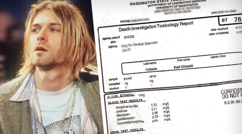 Kurt Cobain’s Purported Autopsy Report Leaked, Details About Suicide