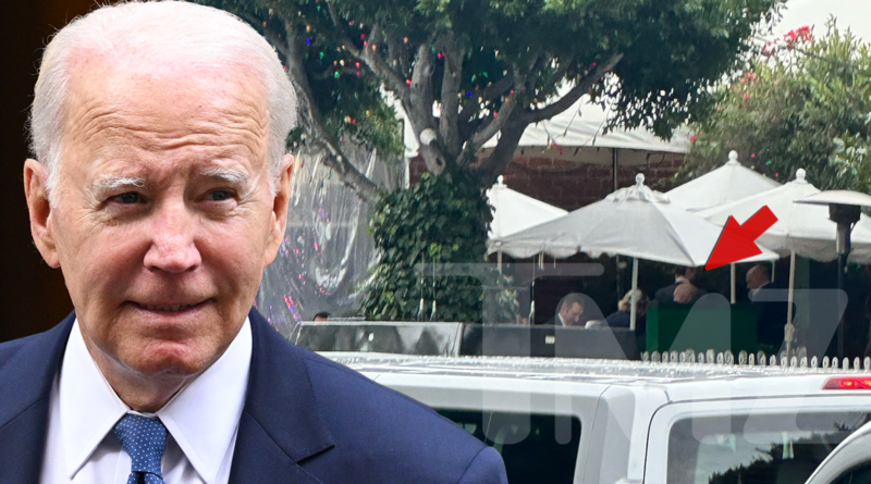 Joe Biden Lunches with Jill and Hunter in L.A., Shuts Down Street