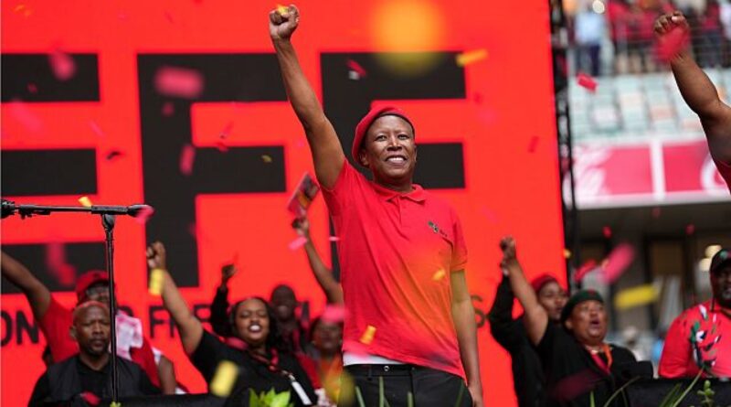 SA: Malema renews solidarity with Palestine at EFF manifesto launch