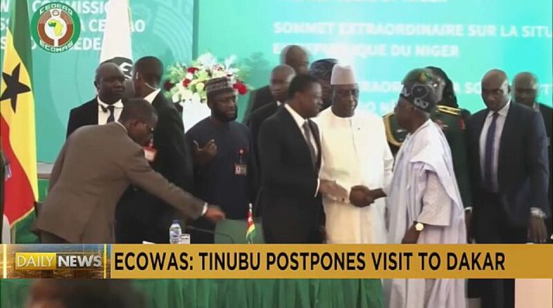 Nigeria’s president’s postpones visit to Senegal