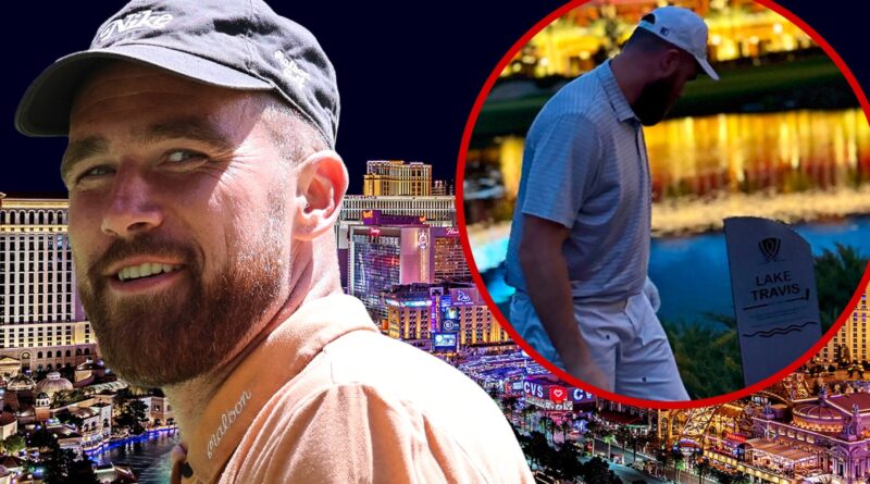 Travis Kelce Surfaces in Vegas Again After Whirlwind Week in Kansas City