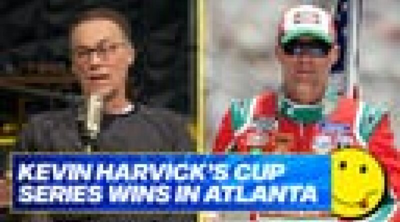 Kevin Harvick reminisces on his three Cup Series wins at Atlanta Motor Speedway