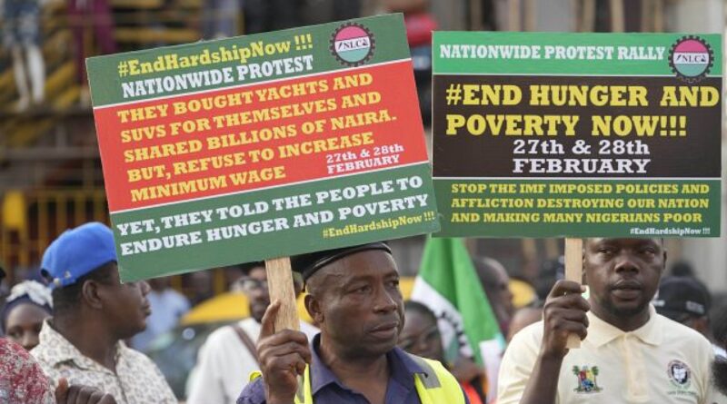 Nigeria: Labour unions continue two day nationwide strike over soaring inflation