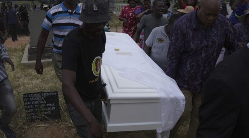 Funeral of Zimbabwe opposition activist takes place two years after her murder