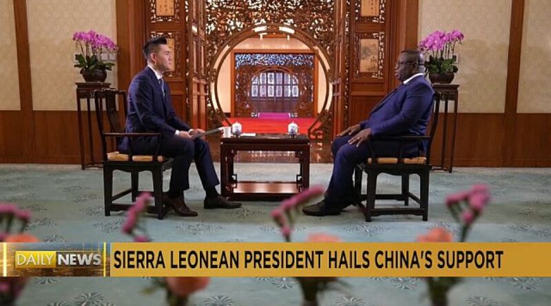 Sierra Leone: President Bio hails China’s continued support in infrastructure development