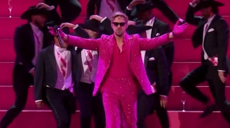 Ryan Gosling Performs ‘I’m Just Ken’ with Help of Slash at Oscars