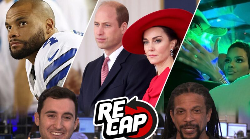 TMZ TV Recap:  Teyana & Leo, Prince William & Kate Middleton, Dak Prescott