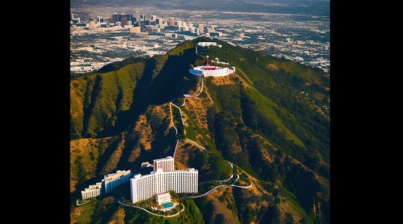 That Viral Photo of ‘Hollywood Mountain’ California Is Completely Fake