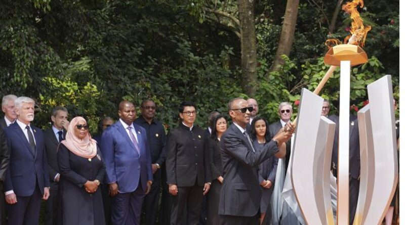 Kagame blames world’s ‘cowardice’ as Rwanda remembers 1994 genocide