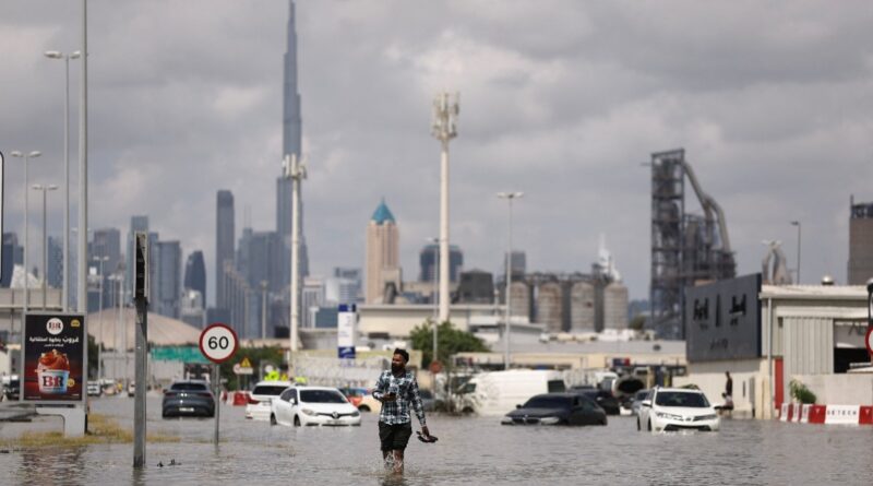 Dubai continues to reel from ‘historic weather event’ after heaviest rainfall in 75 years floods city