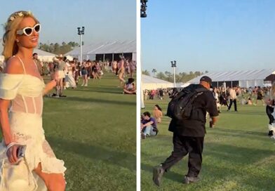Paris Hilton Recreates Her Viral 2022 Coachella Security Chase Video