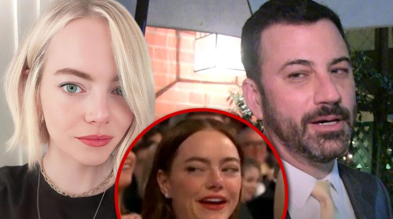 Emma Stone Denies Calling Jimmy Kimmel a ‘Prick’ at the Oscars