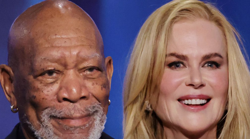 Morgan Freeman Spoofs Viral Nicole Kidman AMC Ad at AFI Award Gala