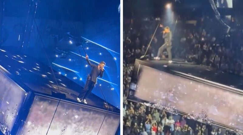 Justin Timberlake’s Rotating Floating Stage Impresses Concertgoers