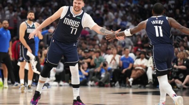 Luka overcomes illness, knee to put Mavs up 3-2