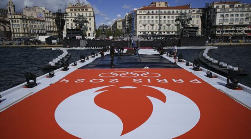 France celebrates arrival of Olympic flame