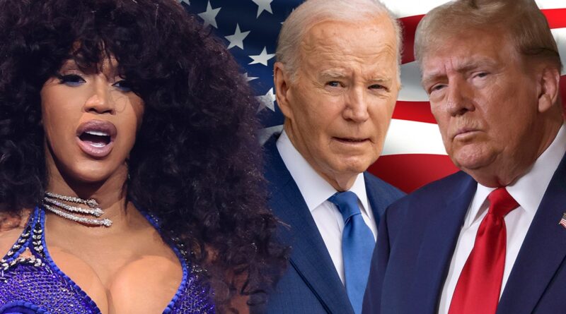 Cardi B Disses Joe Biden and Donald Trump, Not Voting For Either One