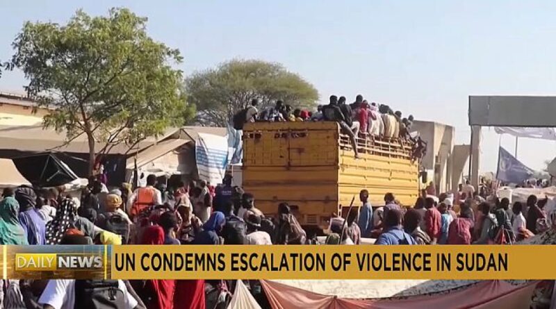 Sudan: UN condemns escalation of violence in El Fasher in Darfur