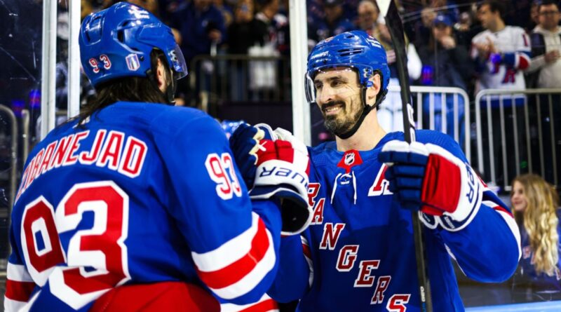 Chris Kreider establishing his place among all-time Rangers playoff greats