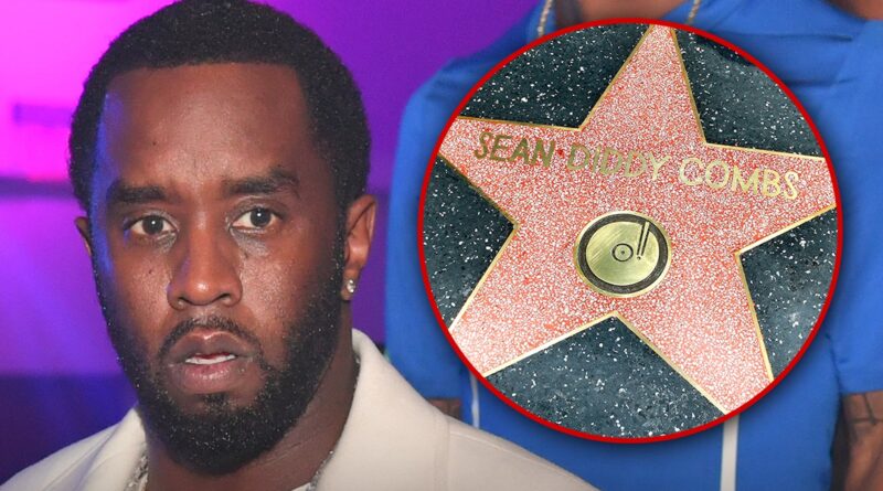 Diddy’s Walk of Fame Star Cannot Be Removed