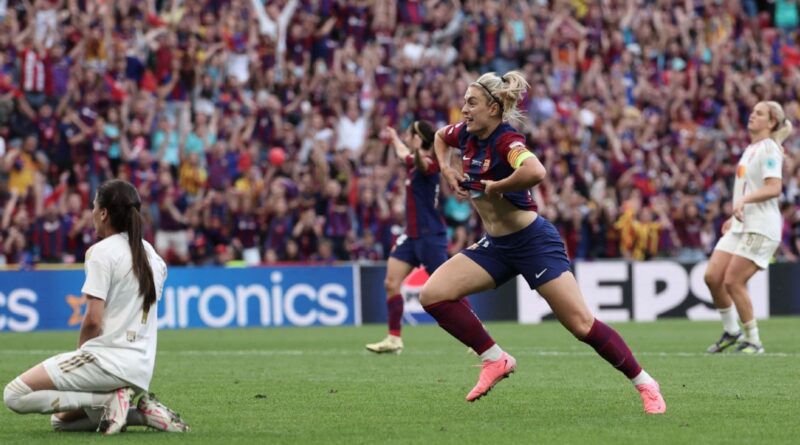 Putellas ‘queen of Barcelona’ in historic UWCL win