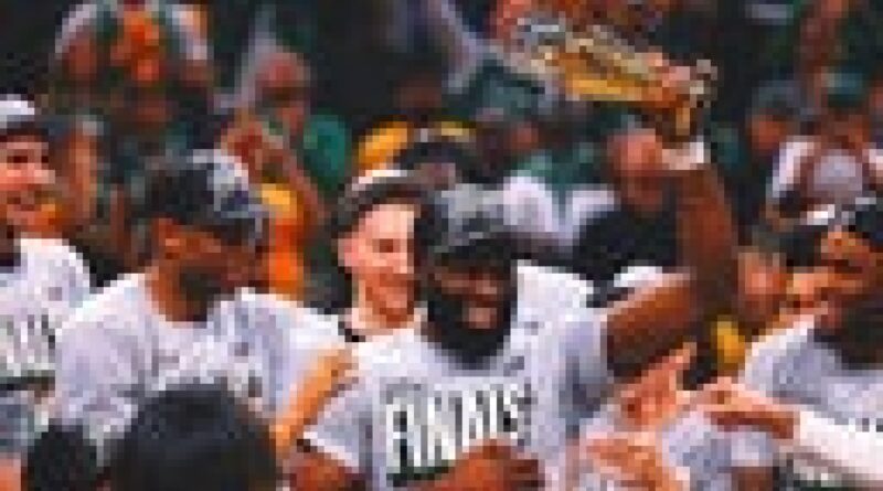 Celtics rally late again to win 105-102, sweep Pacers and return to NBA Finals