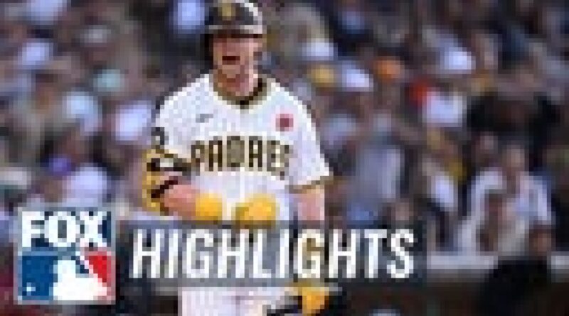 Marlins vs. Padres Highlights | MLB on FOX