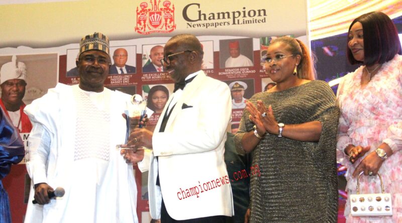 Champion Newspapers Annual  awards held  in Lagos