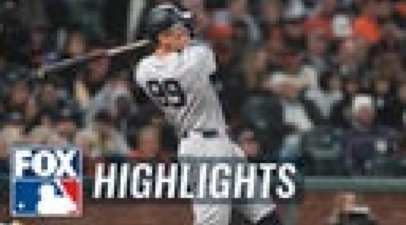 Yankees vs. Giants Highlights | MLB on FOX