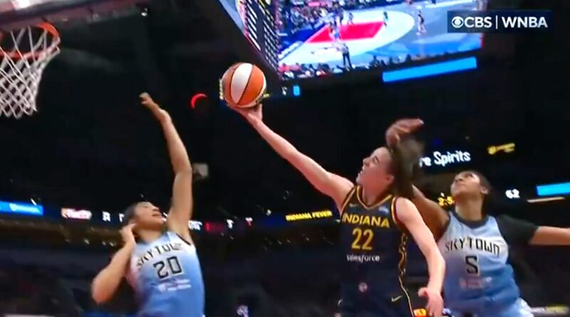 Angel Reese Clubs Caitlin Clark in the Head, Charged with Flagrant Foul