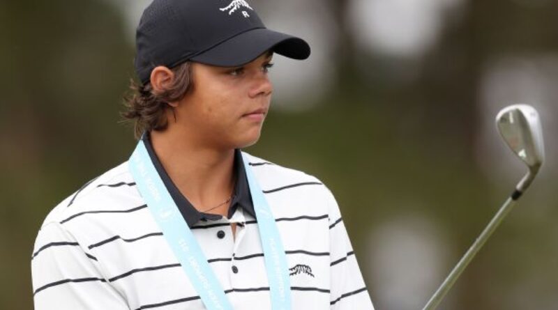 Tiger’s son Charlie top qualifier for U.S. Junior Am