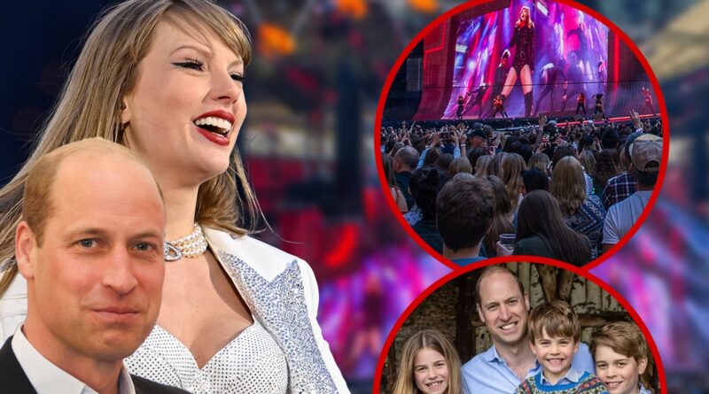 Prince William Reportedly Attends Taylor Swift’s London ‘Eras’ Concert