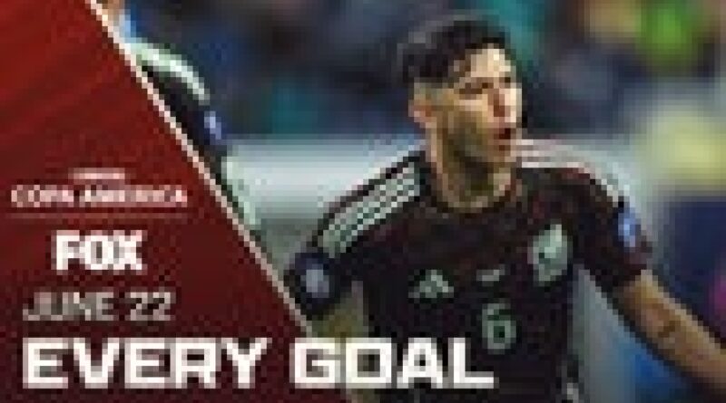 2024 Copa América: Every goal from Saturday, June 22 | FOX Soccer