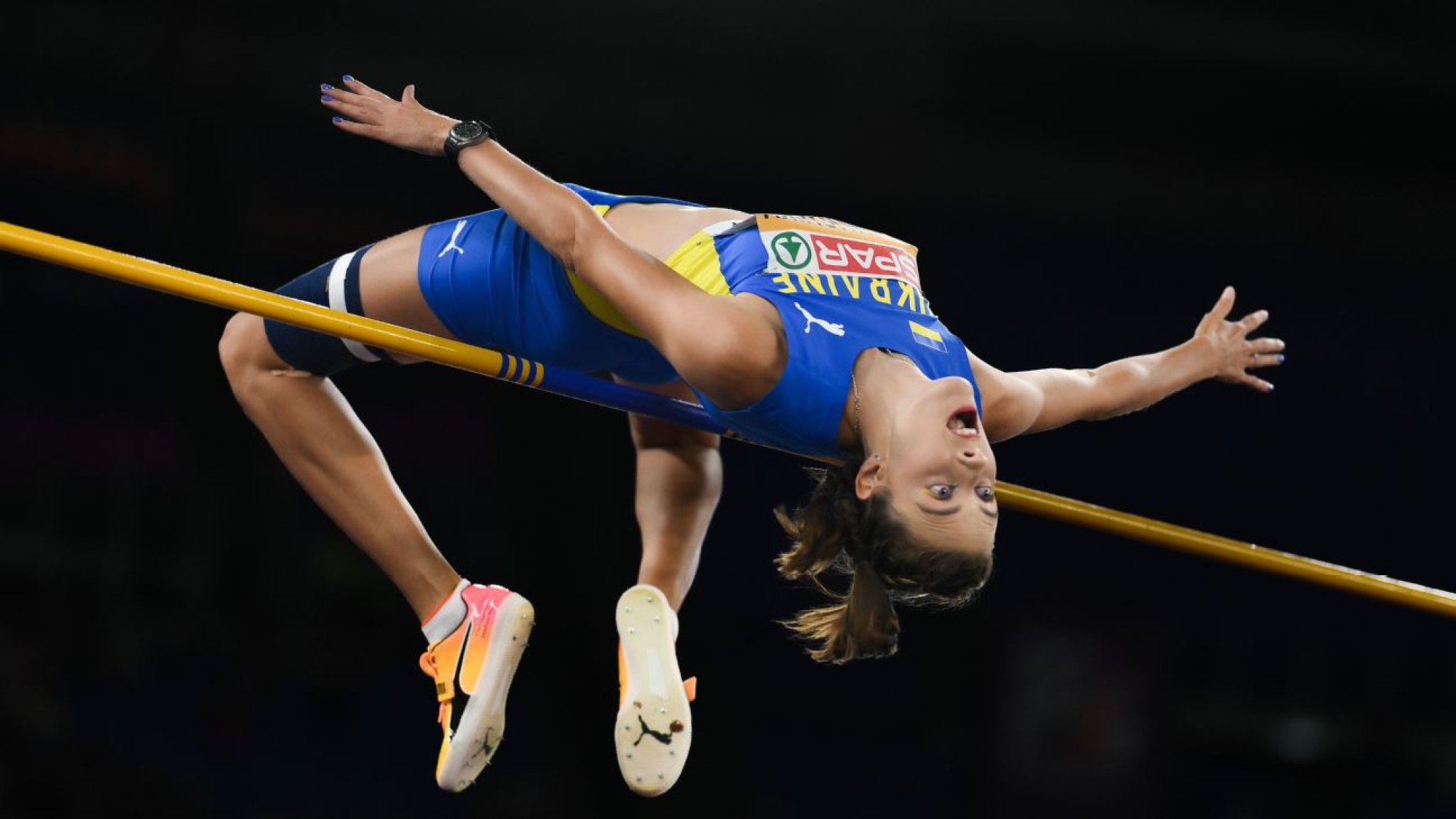 Ukrainian sets women’s high jump world record Ukrainian sets women’s high jump world record