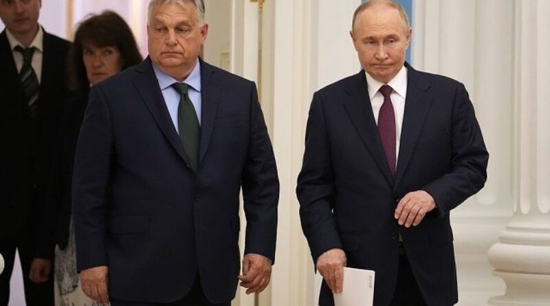 Hungary’s Orbán, Putin discuss Ukraine in Moscow