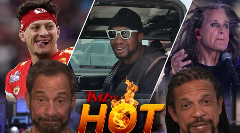 TMZ TV Hot Takes: Ozzy Osbourne Rips Britney, Jonathan Majors, Patrick Mahomes