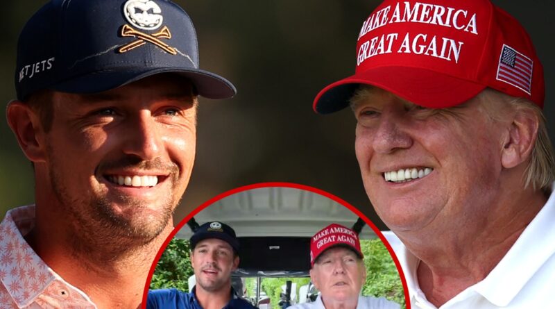 Bryson DeChambeau Golfs With Donald Trump, Raves Over Ex-President’s Game