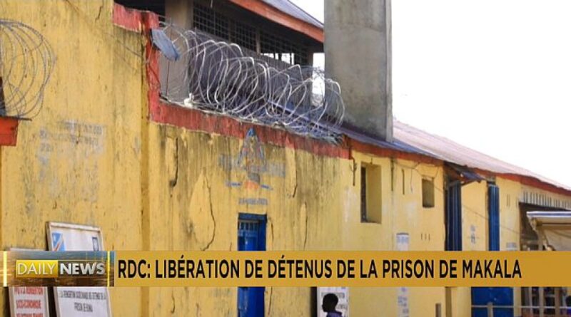 First inmates released from Kinshasa jail in a bid to ease overcrowding