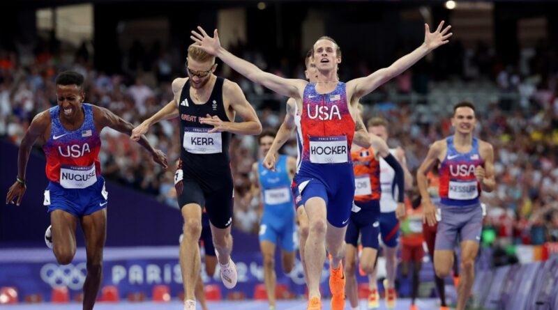 Lip-readers think USA runner Cole Hocker’s dad had a NSFW reaction during epic 1500m upset win